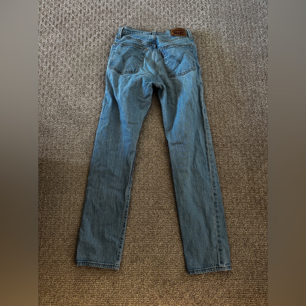 Classic Light Blue Women’s Levi 501 Buttonfly Jeans 25W 30L